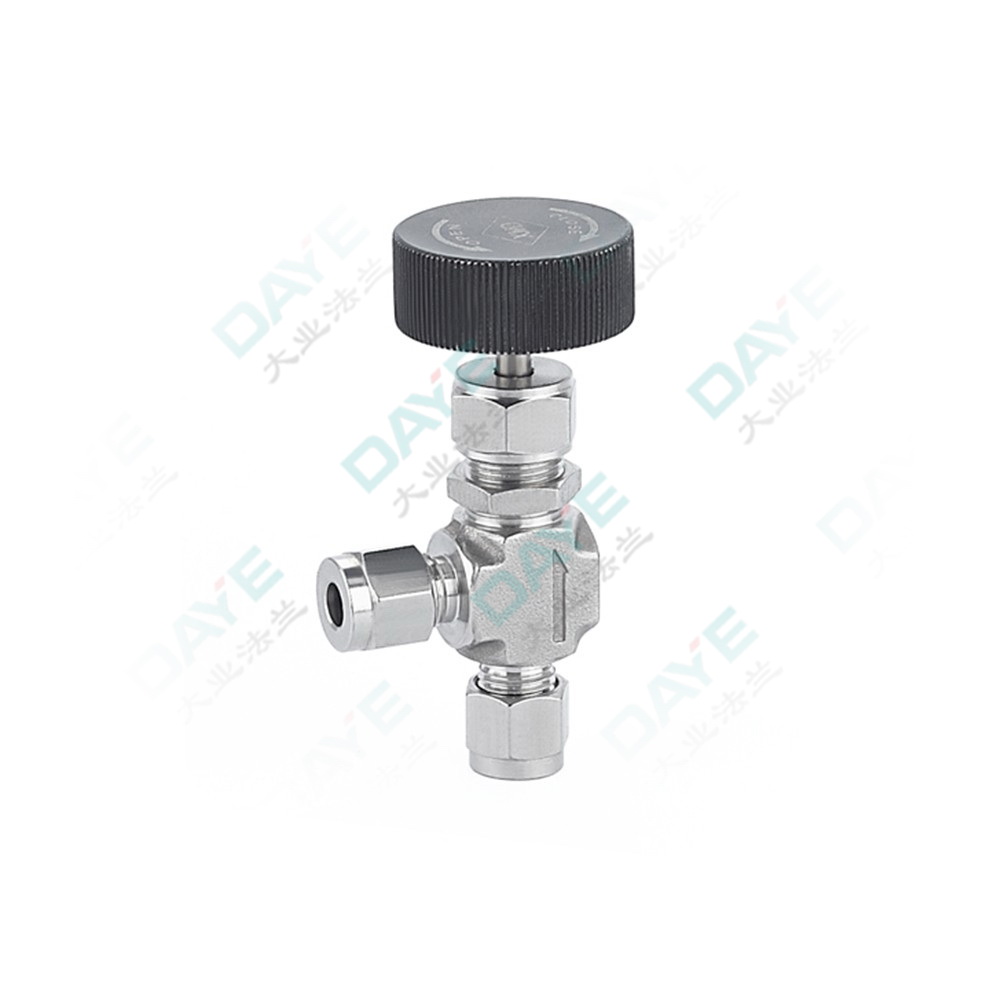 Ferrule needle valve