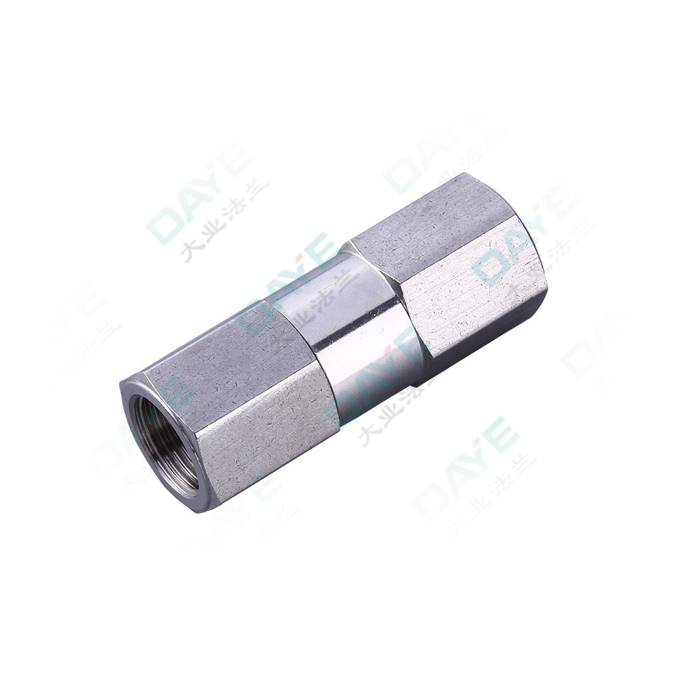 Internal thread check valve